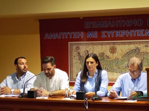 Με επιτυχία η εκδήλωση της ΝΕ Ρεθύμνου ΠΑΣΟΚ για το προεδρικό διάταγμα για τα όρια των οικισμών