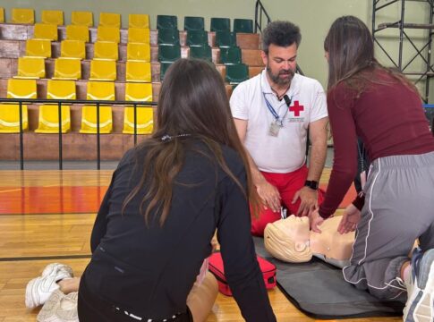 Με επιτυχία η εκπαιδευτική δράση ΚΑΡΠΑ σε 400 μαθητές στα Χανιά