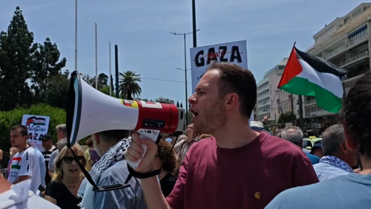 Μεσανατολικό: Νέα συγκέντρωση υπέρ της Παλαιστίνης στη Βουλή