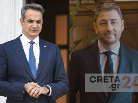 Μητσοτάκης – Ανδρουλάκης σήμερα στο Ηράκλειο