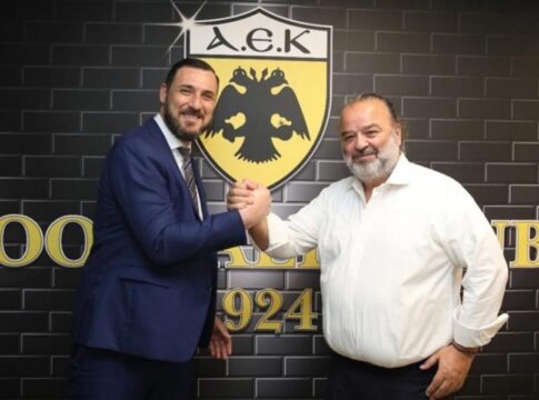 Ο Μηνάς Λυσάνδρου επέστρεψε στην ΑΕΚ