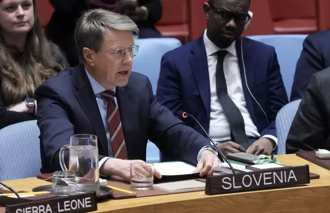 Εκπρόσωπος Σλοβενίας συνεδρίαση