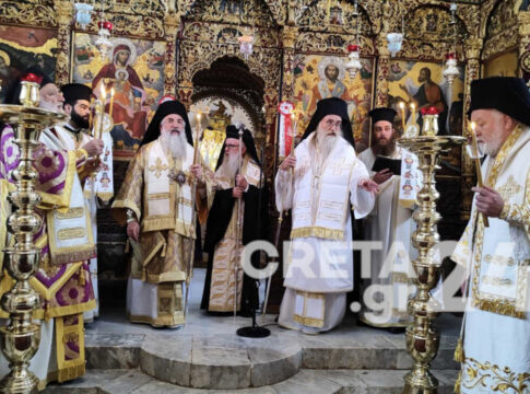 Σε κλίμα συγκίνησης το 40ήμερο μνημόσυνο του Μητροπολίτη Δαμασκηνού