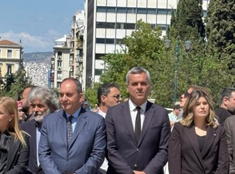 Στις εκδηλώσεις για την 84η επέτειο της Μάχης της Κρήτης στην Αθήνα ο Χάρης Μαμουλάκης