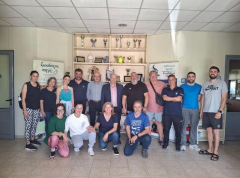 Συνάντηση Εργασίας της Ομάδας Κολύμβησης της Διεύθυνσης Πρωτοβάθμιας Εκπαίδευσης Ηρακλείου με το Κέντρο Ειδικών Παιδιών «Η Ζωοδόχος Πηγή»