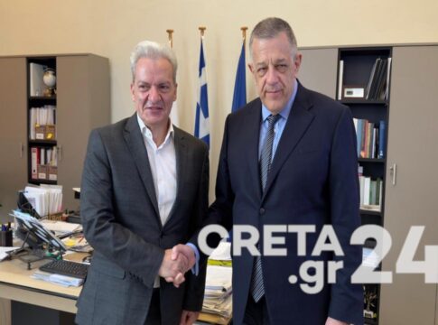 Συνάντηση Καλοκαιρινού – Ταχιάου πριν τις υπογραφές για ΒΟΑΚ