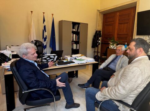 Συνάντηση του Δημάρχου Ηρακλείου με την Διοίκηση του ΠαΓΝΗ