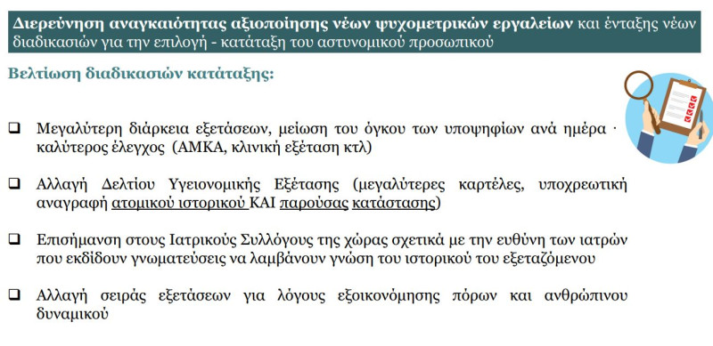 Ψυχομετρικό εργαλείο αστυνομία