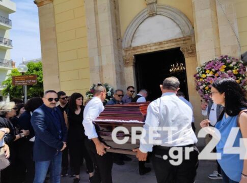 Το Ηράκλειο αποχαιρέτησε τη Λιάνα Σταρίδα