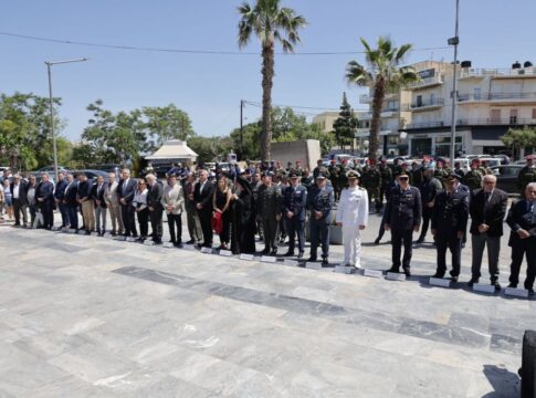 Το Ηράκλειο τίμησε την 84η επέτειο από τη Μάχη της Κρήτης