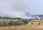 Φωτιά στο Μαρκόπουλο