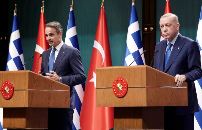 Μητσοτάκης και Ερντογάν