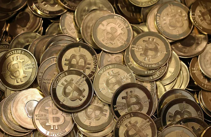 Χρυσά νομίσματα Bitcoin