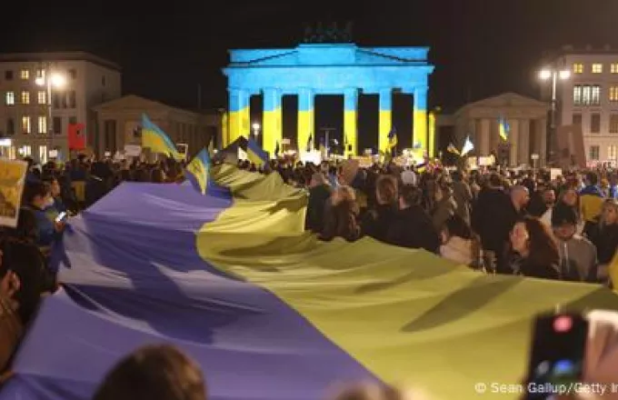 Διαδήλωση για ειρήνη στο Βερολίνο
