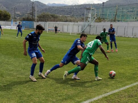 Xωρίς νίκη (2-2) αλλά με παραμονή τα Χανιά