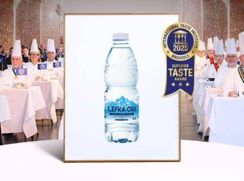 3 Αστέρια για το Φυσικό Μεταλλικό Νερό “Λευκά Όρη” από τον Διεθνή Οργανισμό Γεύσης και Ποιότητας