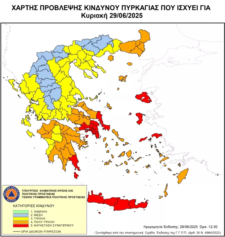 Κίνδυνος φωτιάς