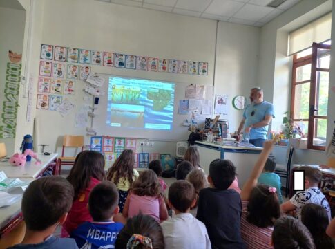 Δράση για μικρούς μαθητές με θέμα το νερό