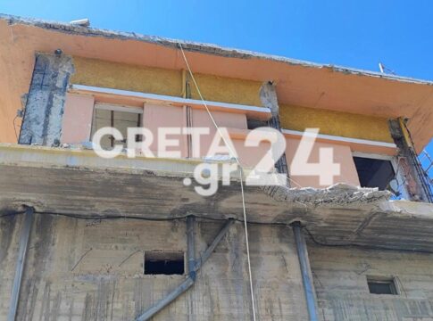 Εργατικό δυστύχημα στην Κρήτη: Aκαριαίος ο θάνατος του 40χρονου που σκοτώθηκε σε οικοδομή – Εικόνες