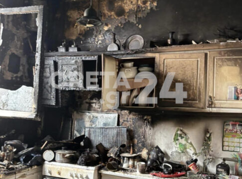 Hράκλειο: «Λαμπάδιασε» η κουζίνα αλλά δεν είχαν νερό να σβήσουν τις φλόγες