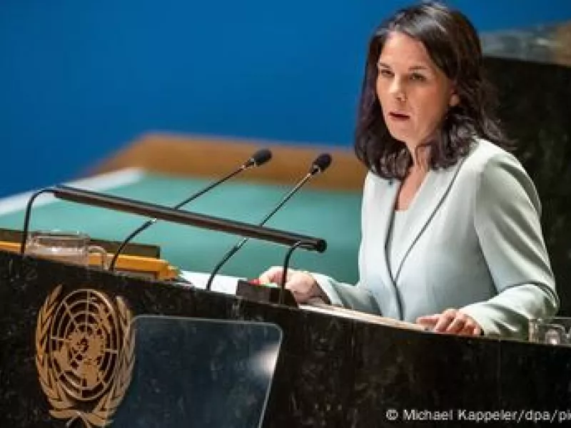 Αναλένα Μπέρμποκ στην έδρα του ΟΗΕ