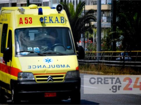 Κρήτη: Αυτοκίνητο συγκρούστηκε με μηχανή – Στο νοσοκομείο ένας άνδρας (εικόνες)