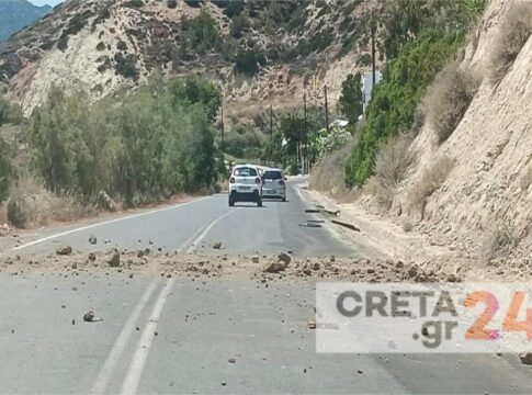 Κρήτη: Κατολισθήσεις λόγω του σεισμού – Τι θα γίνει με τα σχολεία