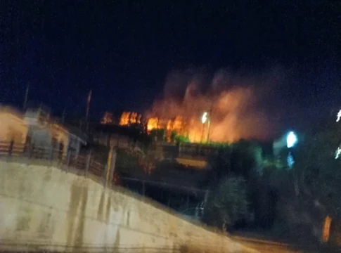 Κρήτη: Μεγάλη κινητοποίηση για την βραδινή φωτιά (εικόνες)