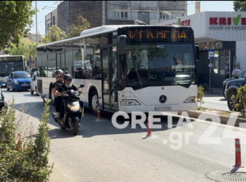 Κυκλοφοριακό «έμφραγμα» από τα κολωνάκια στην 62 Μαρτύρων – Τι προτείνει ο Εμπορικός Σύλλογος Ηρακλείου