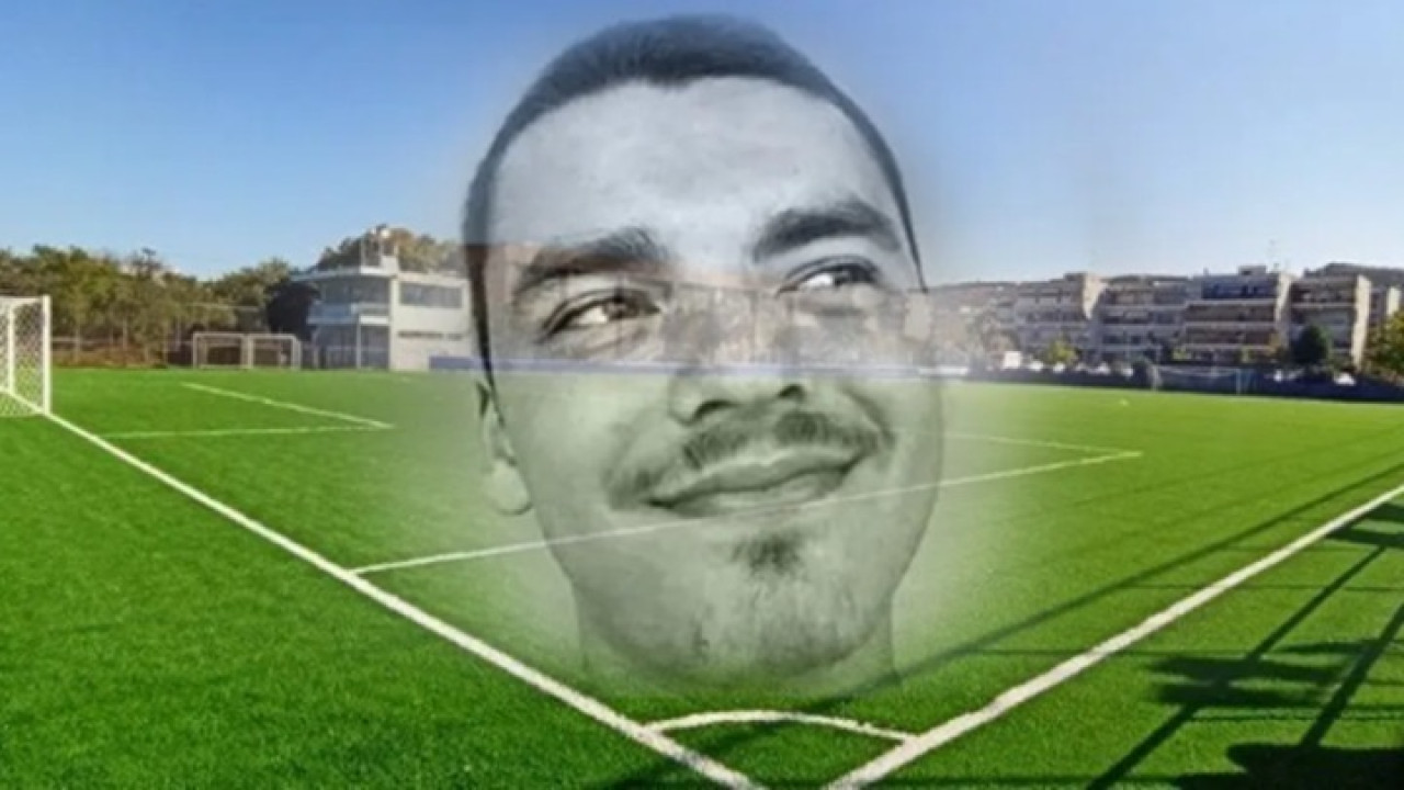 Μνημείο για τον Άλκη Καμπανό σε αυλή νηπιαγωγείου στη Χαριλάου