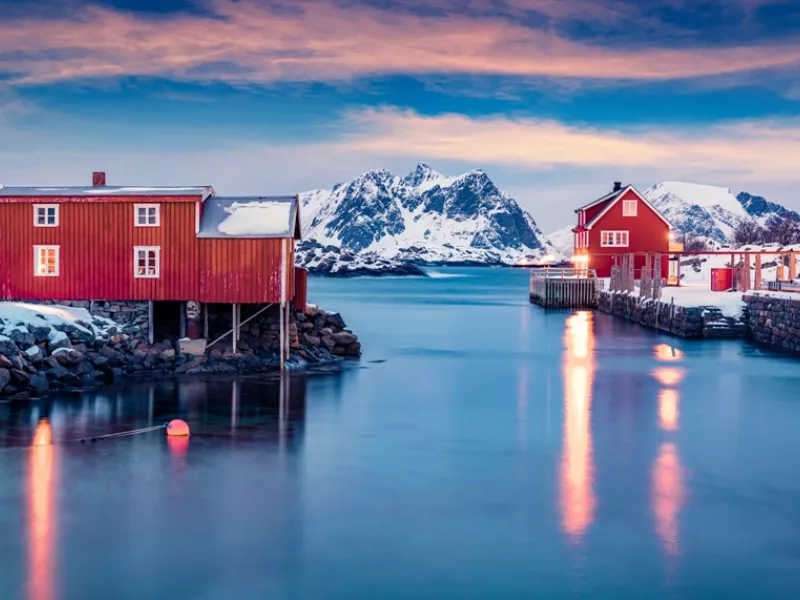 Λοφότεν, Θάλασσα, Νορβηγία