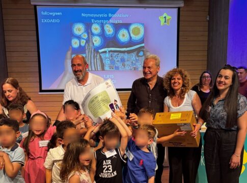 Ο Δήμος Ηρακλείου και η σχολική κοινότητα πρωτοπορούν στην ανακύκλωση