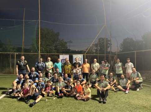 Ολοκληρώθηκε το Τουρνουά Ποδοσφαίρου 8Χ8 Αστυνομικών Υπηρεσιών Νομού Ηρακλείου