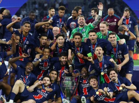 Παρί Σεν Ζερμέν – Ίντερ 5-0: Σήκωσε το πρώτο Champions League στην ιστορία της με τον Ντουέ και έφτασε στο «τρεμπλ»