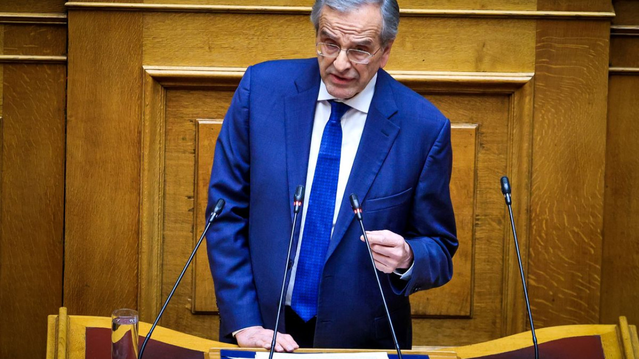 Σαμαράς στη δίκη Novartis: «Στημένη σκευωρία από έναν πολιτικό θίασο»