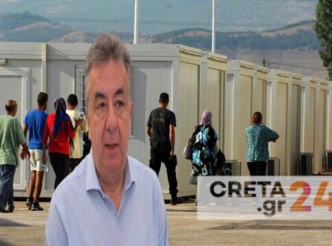 Στ. Αρναουτάκης: Περιμένουμε τρία χρόνια τις δομές προσωρινής φιλοξενίας μεταναστών στην Κρήτη – Δεν μπορούμε άλλο