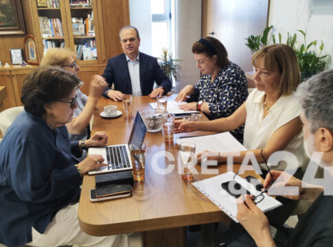 Στο Ρέθυμνο η Λίνα Μενδώνη