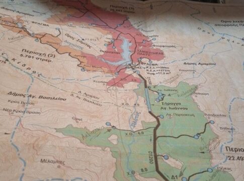 Στο Τυμπάκι η εκδήλωση για τον εμπλουτισμό του υδατικού δυναμικού της Πεδιάδας της Μεσαράς απο τον Πλατύ ποταμό