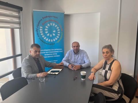 Συνάντηση για την ενίσχυση της συνεργασίας του Κέντρου Πρόληψης με την Αντιδημαρχεία Παιδείας Ρεθύμνου