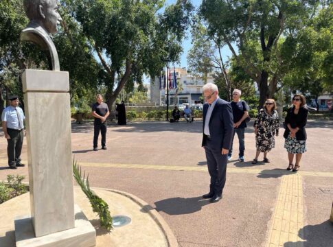 Το Ηράκλειο τίμησε τη μνήμη του Μηνά Γεωργιάδη