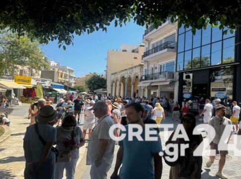 Τριήμερο του Αγίου Πνεύματος: Αυξημένη κίνηση στο Ηράκλειο για την πρώτη ανάπαυλα του καλοκαιριού