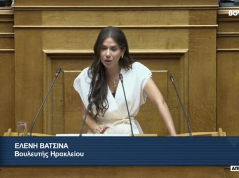 Βατσινά: Οι εξελίξεις για το ΠΣΚΗ απαιτούν μέτρα δημοσιονομικής σταθερότητας για τον Δήμο Ηρακλείου