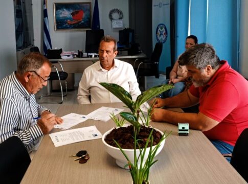Υπογραφή σύμβασης για αρδευτική γεώτρηση στο δήμο Χερσονήσου