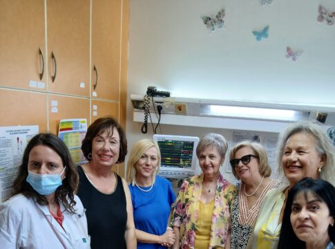 Ακόμα μία δωρεά στην παιδιατρική κλινική του Βενιζέλειου