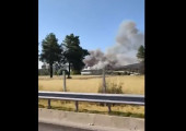 Φωτιά σε αγροτοδασική έκταση κοντά στο Ασπροχώρι Ωρωπού