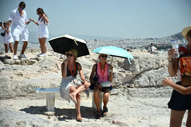 τουρίστες ακροπολη