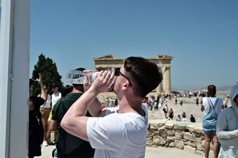 τουρίστες ακροπολη