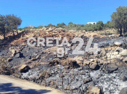 Χανιά: Προβλήματα ύδρευσης μετά τη φωτιά στα Μεγάλα Χωράφια