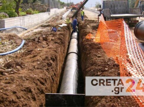 ΔΕΥΑΗ: Τοποθέτηση κεντρικού αγωγού ύδρευσης στην οδό Μιλήτου