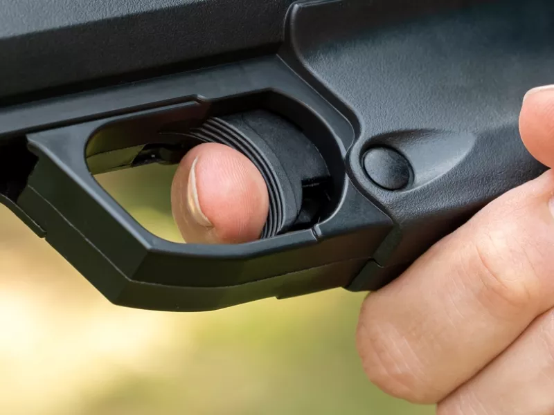 Σκανδάλη πιστολιού χέρι